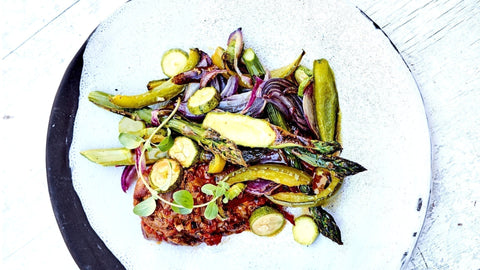 Grillmad med olivenolie
