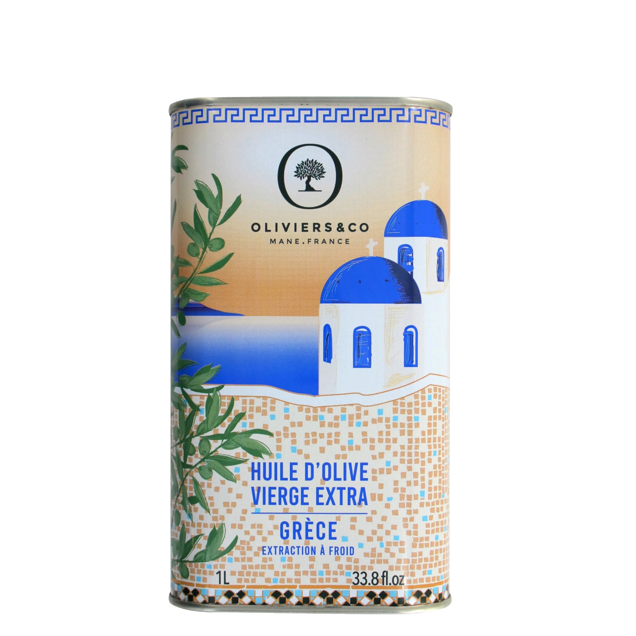 Klassisk græsk ekstra jomfru olivenolie, 1 L fra Oliviers & Co