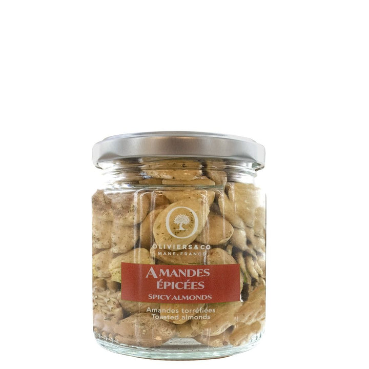 Mandler med paprika og cayenne, Oliviers & Co
