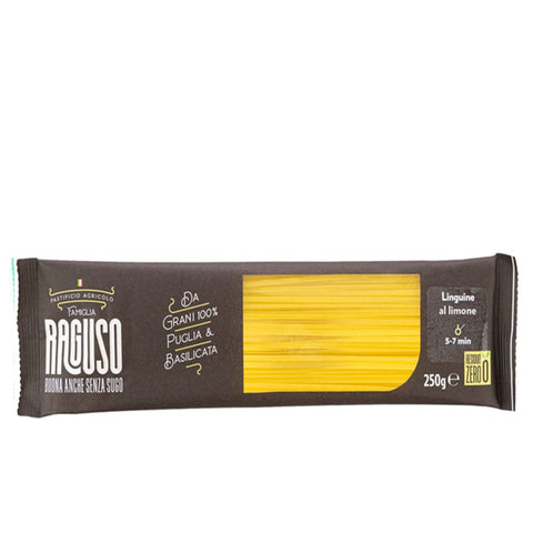 Linguine pasta med citron fra Puglia