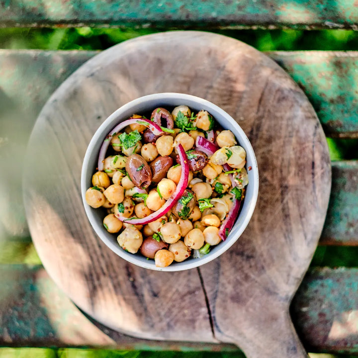 Hummus ingredienser, Oliviers & Co