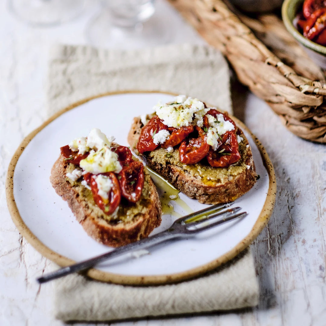 Bruschetta, opskrift fra Oliviers & Co