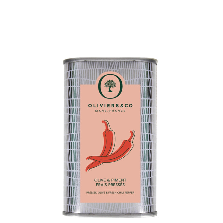 Chiliolie, olivenolie med chili 500 ml fra Oliviers & Co