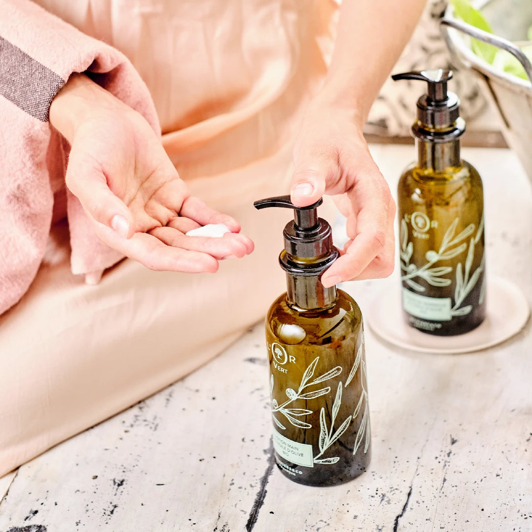 Fransk håndlotion, L'Or Verte, Oliviers & Co