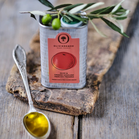 Limited edition blodappelsin olivenolie fra Sicilien, Oliviers & Co