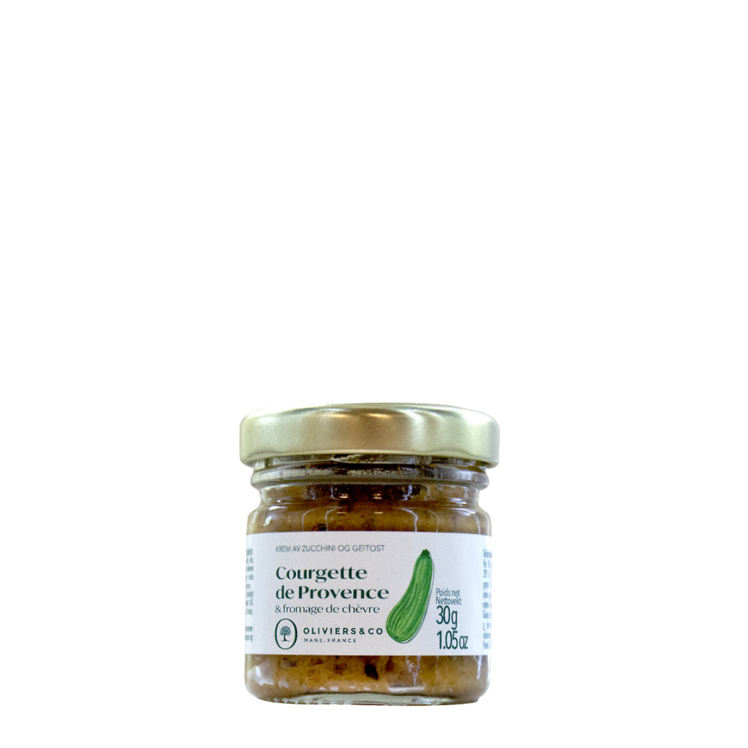 Mini squashcreme med gedeost, 30g, Oliviers & Co