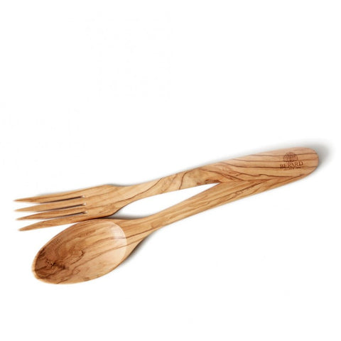 Salatbestik i oliventræ fra Oliviers & Co