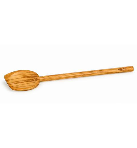 Spids røreske i oliventræ 30 cm