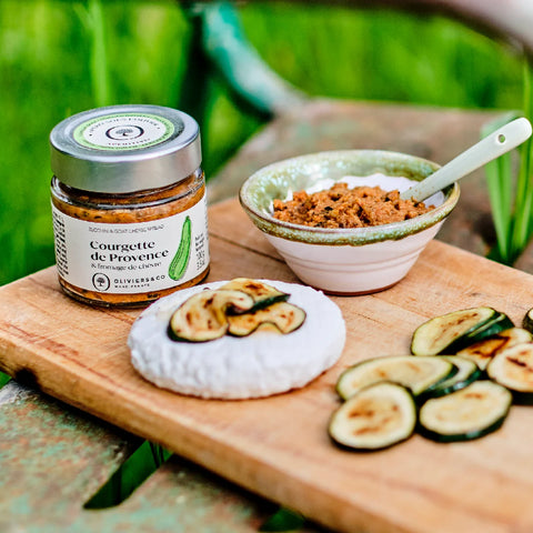 Squash og gedeost spread, aperitivo, Oliviers & Co