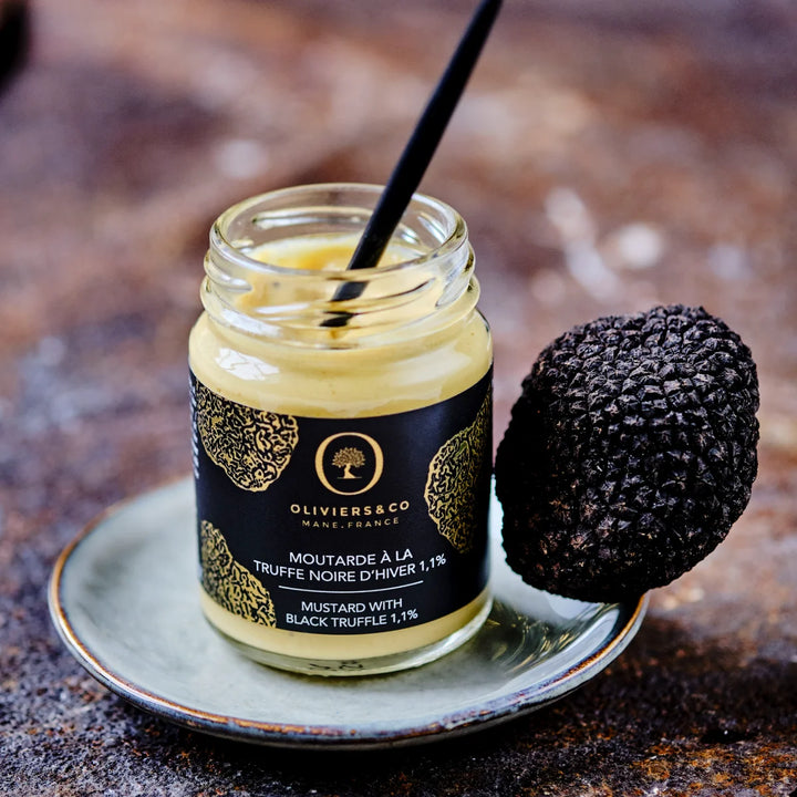 Trøffelsennep med sort trøffel fra Oliviers & Co