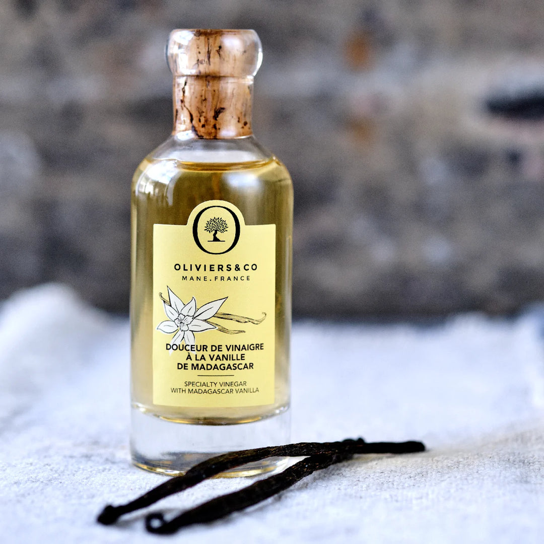 Vanilje eddike med Madagascar Bourbon vanilje, limited edition, Oliviers & Co