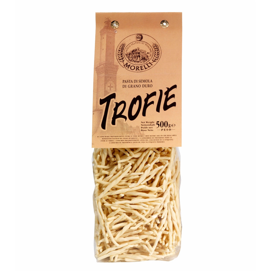 Trofie pasta fra Morelli, Oliviers & Co