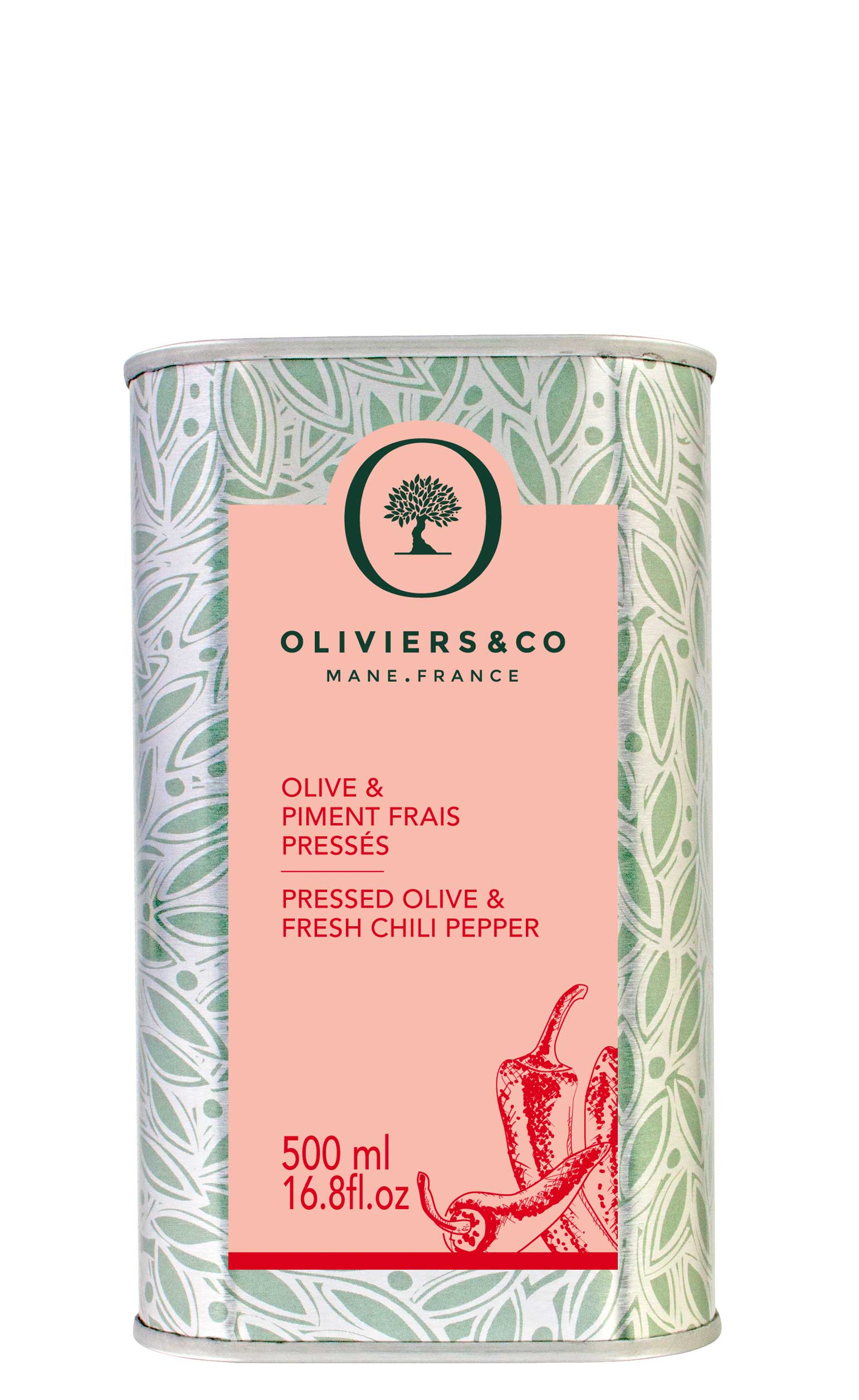 Olivenolie med Chili 500 ml fra Oliviers & Co
