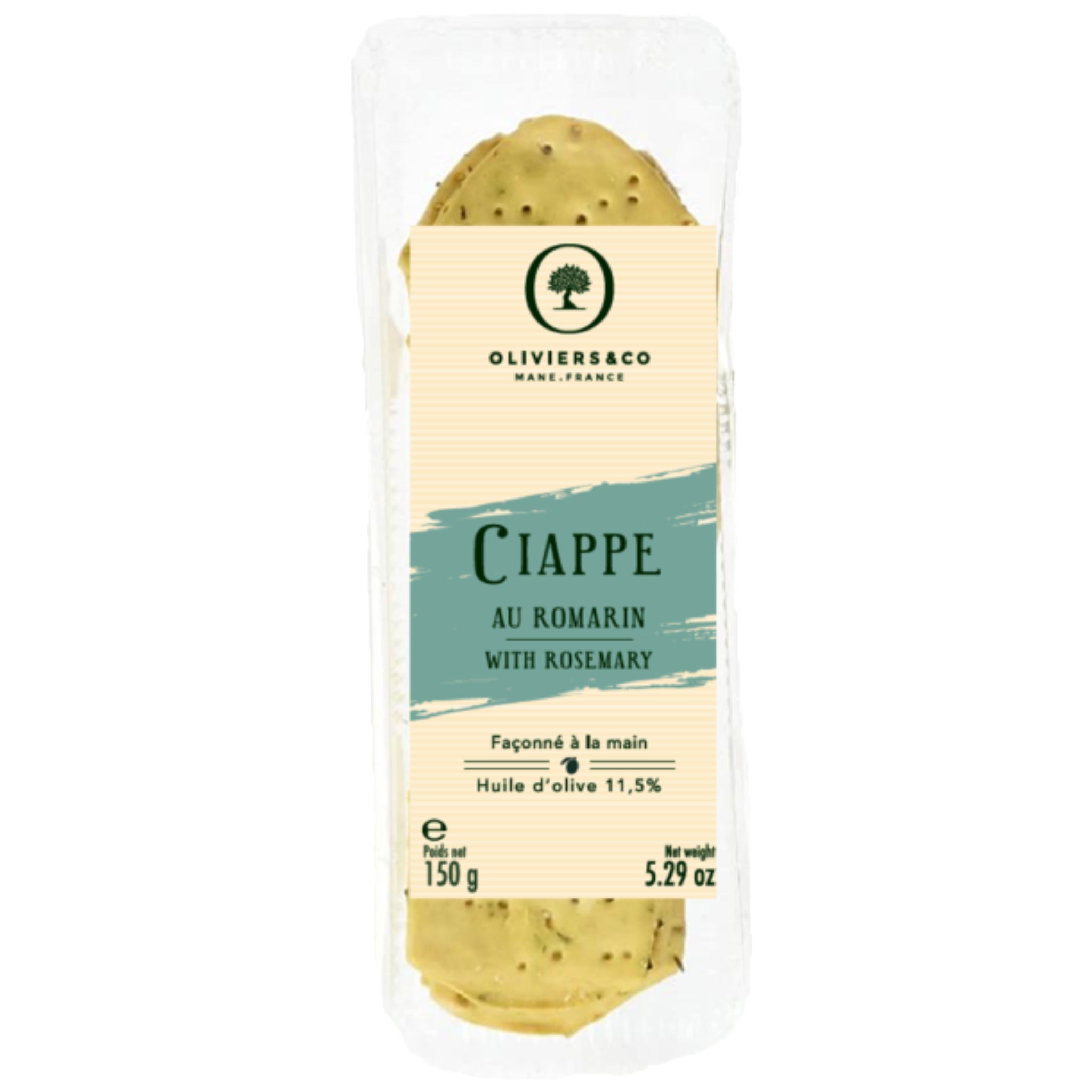 Ciappe italienske håndlavede kiks med rosmarin fra Oliviers & Co