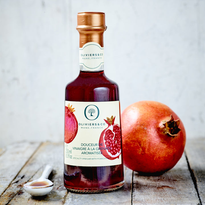 Granatæbleeddike med presset granatæble, 250ml, Oliviers & Co