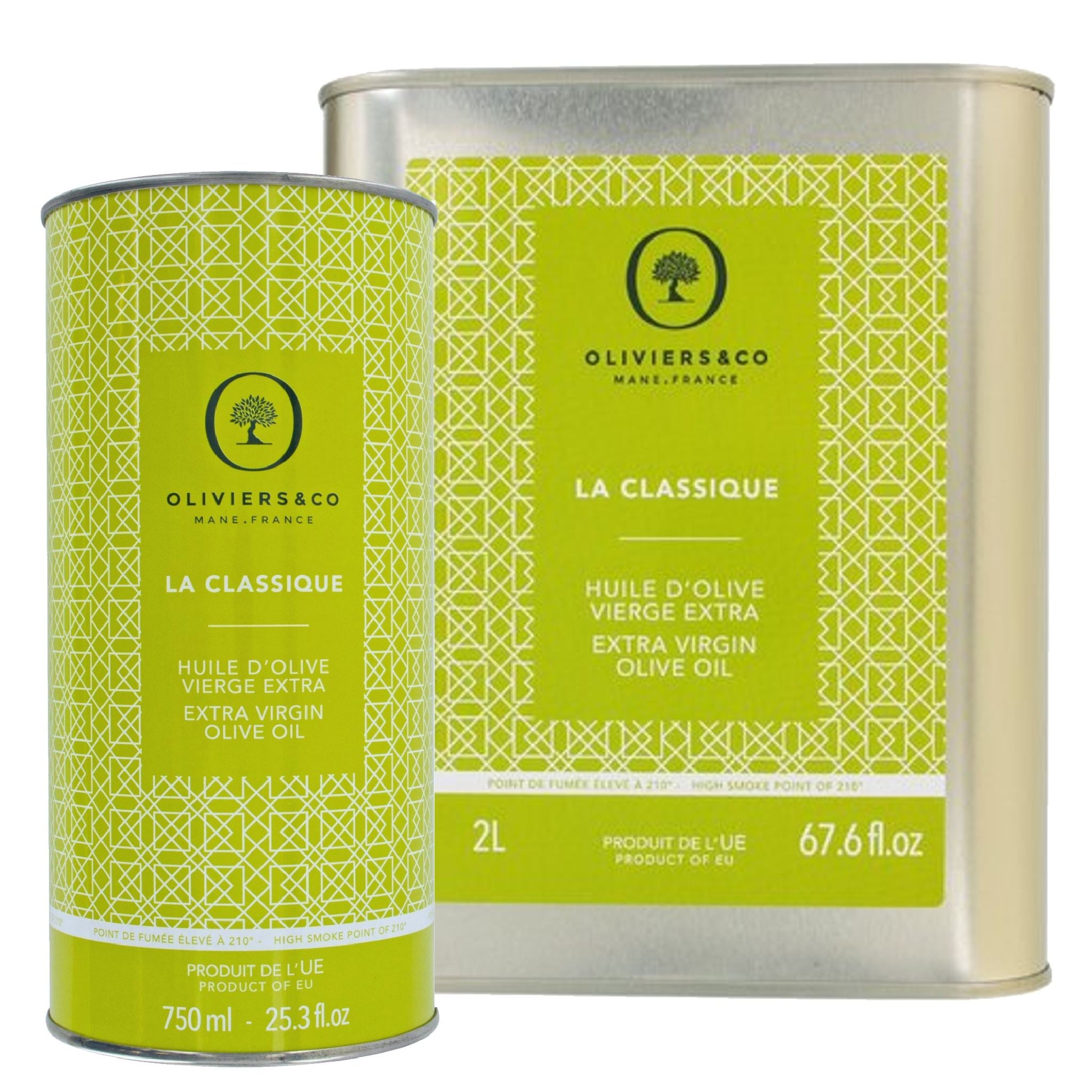 La Classique basis ekstra jomfru olivenolie 750ml og 2L fra Oliviers & Co