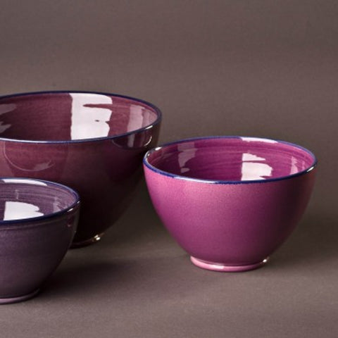 Stor keramik salatskål 24 cm Atelier Bernex