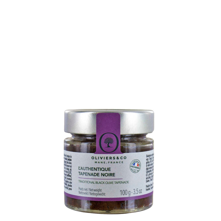Klassisk tapenade med sorte oliven, 100g fra Oliviers & Co
