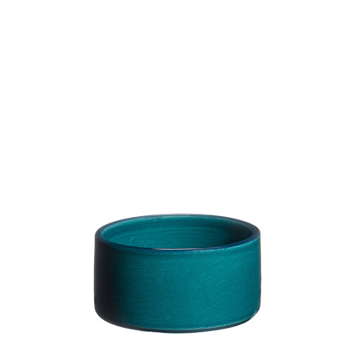 Lille håndlavet keramik skål ramekin petit ravier i lagune blå fra Atelier Bernex, Oliviers & Co