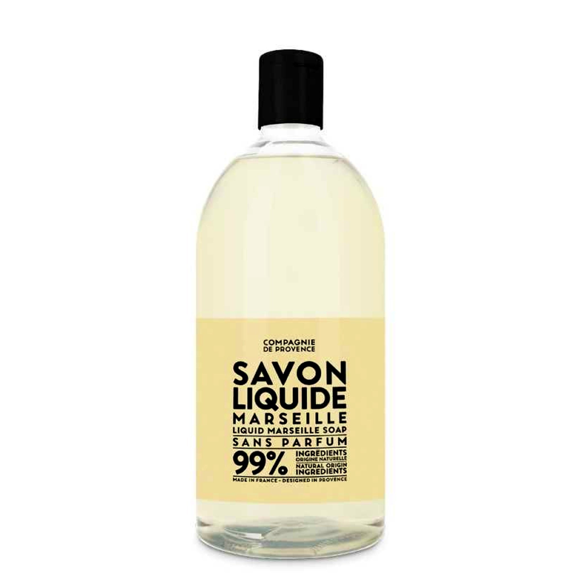 1L Refill Savon de Marseille parfumefri håndsæbe fra Compagnie de Provence, Oliviers & Co