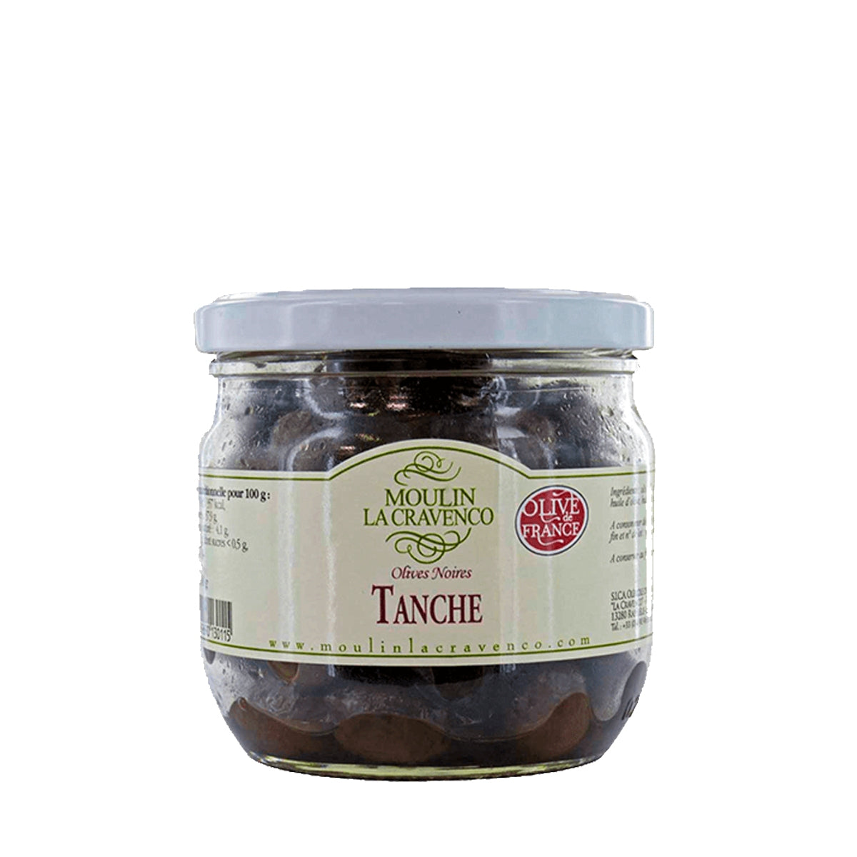 Tanche sorte franske oliven fra Oliviers & Co