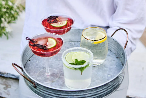 Drinks opskrifter, mocktails og cocktails med gourmet eddiker fra Oliviers & Co