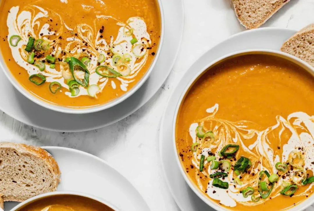 Butternut squash suppe, opskrift fra Oliviers & Co