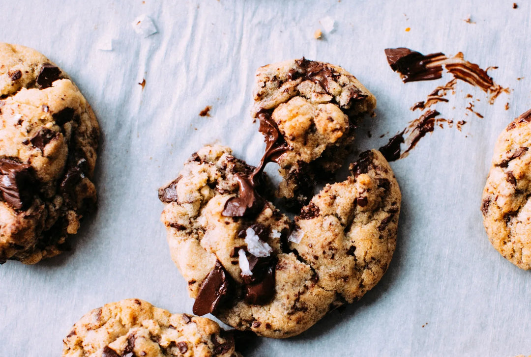 Chocolate chip cookies med nødder og olivenolie, O&CO opskrift