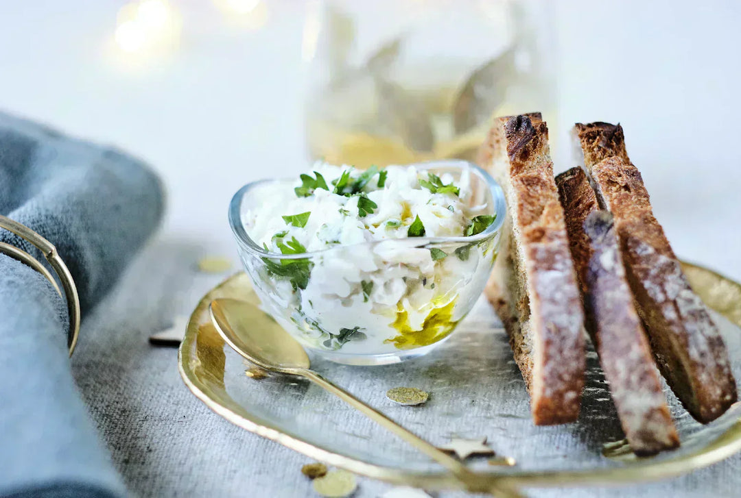 Fiske rillette af torsk eller kulmule med passionsfrugt, opskrift fra Oliviers & Co