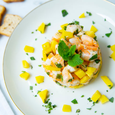 Reje ceviche med mango, opskrift fra Oliviers & Co