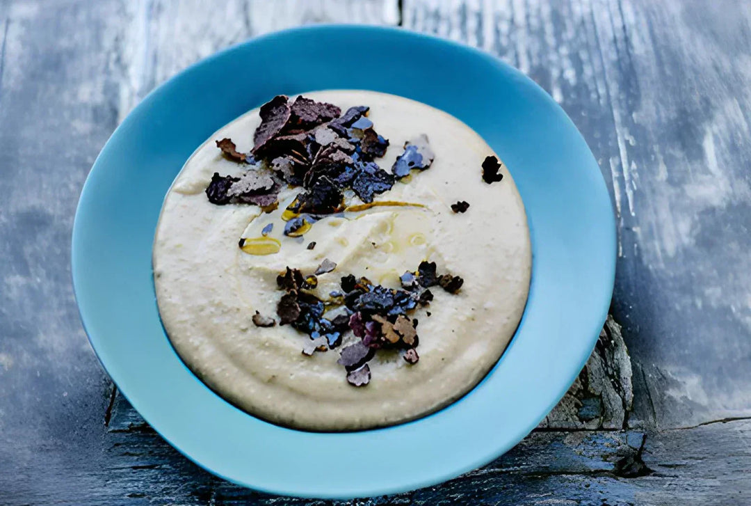 Selleri-kartoffelsuppe med trøffel, opskrift fra Oliviers & Co