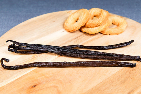 Vaniljekranse med bourbonvanilje