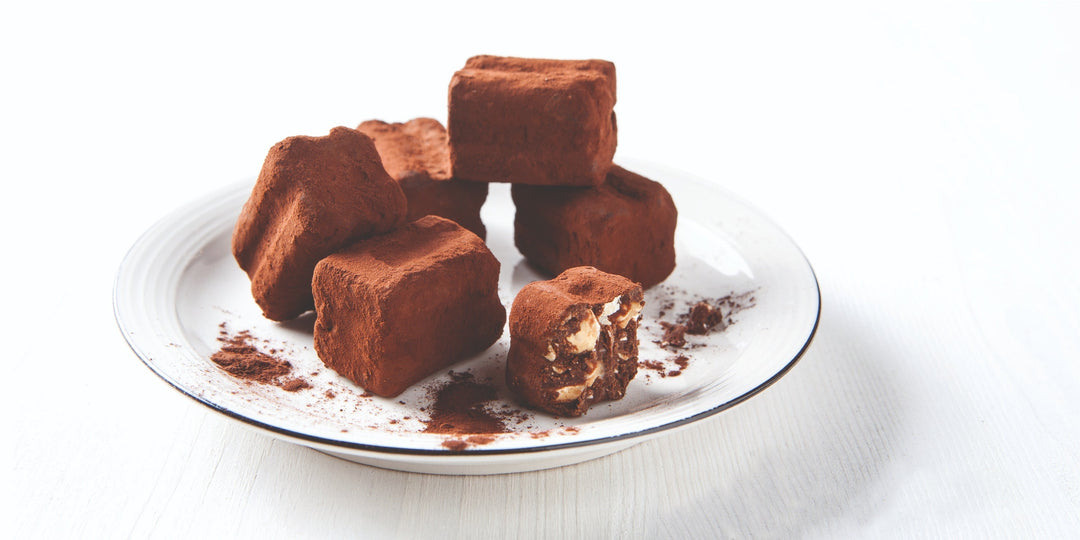 Italienske chokoladetrøfler med verdens bedste hasselnød