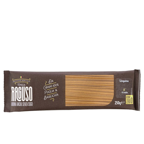 Linguine pasta med basilikum & hvidløg fra Puglia