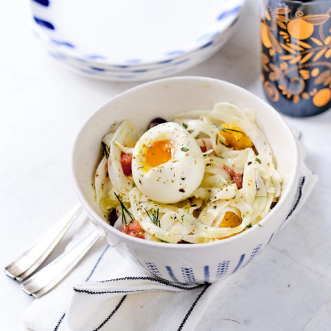 Siciliansk fennikelsalat med mandarinolie fra Oliviers & Co