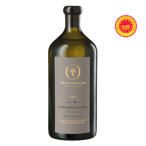 AOP certificeret fransk la bastide du laval ekstra jomfru olivenolie, 500ml, Oliviers & Co
