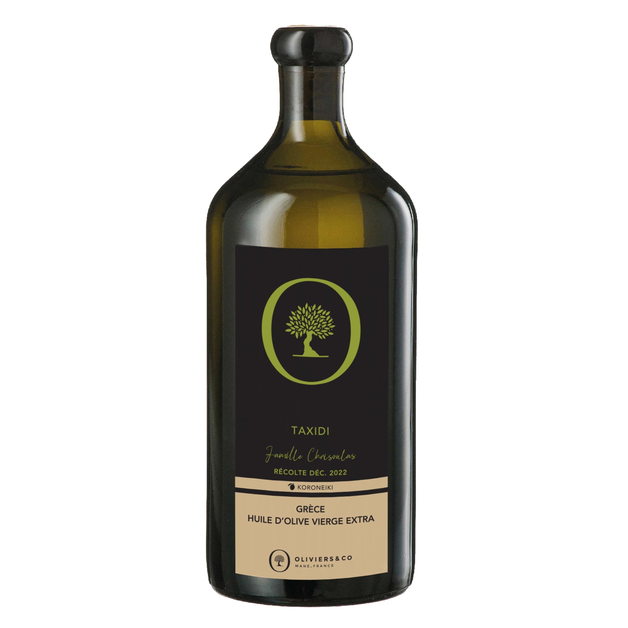 Taxidi græsk ekstra jomfru olivenolie 500 ml, Oliviers & Co