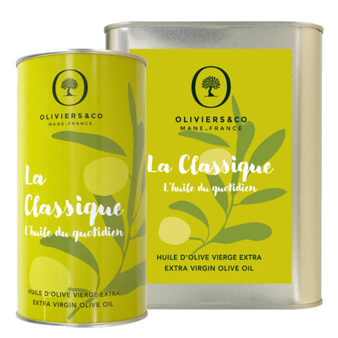 La Classique basis ekstra jomfru olivenolie 750ml og 2L fra Oliviers & Co
