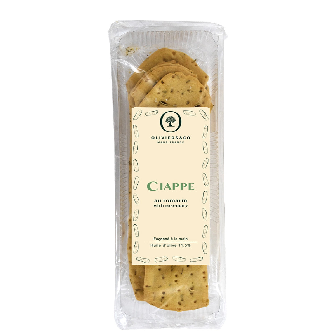 Ciappe italienske håndlavede kiks med rosmarin fra Oliviers & Co