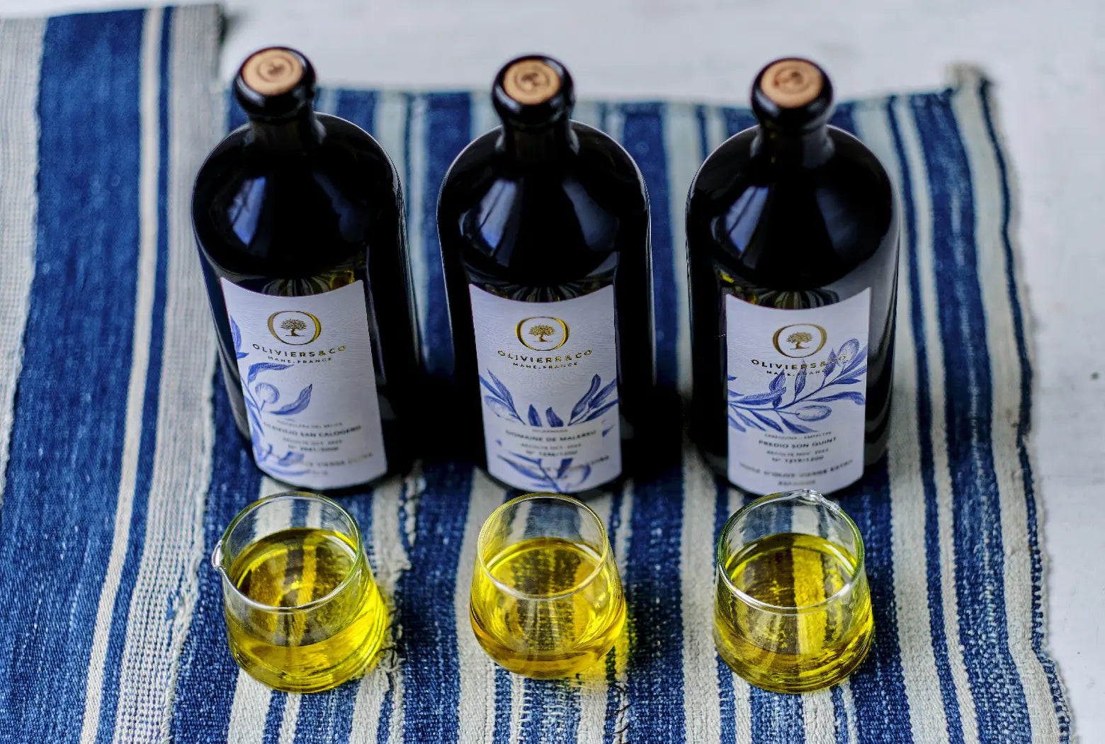 Ekstra jomfru olivenolie fra Middelhavsøerne Korsika, Sicilien og Mallorca, limited edition fra Oliviers & Co