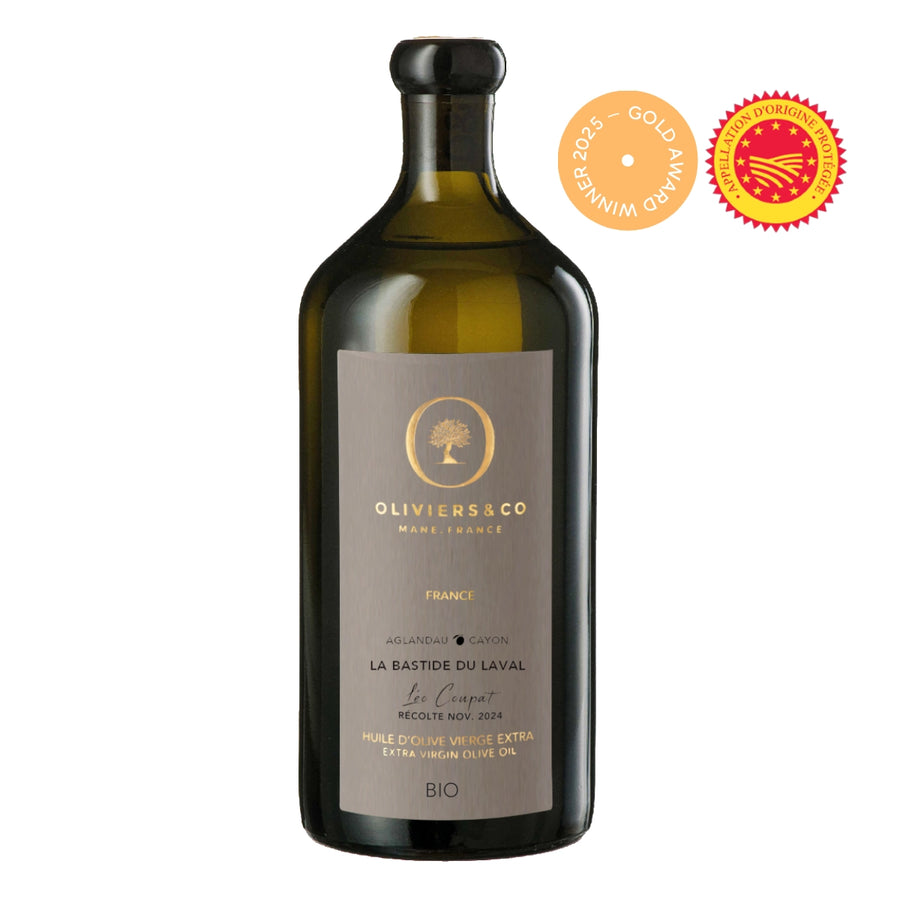 Guldvinder, økologisk La Bastide du Laval AOP ekstra jomfru olivenolie 500ml Oliviers & Co