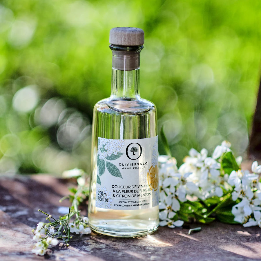 Hyldeblomst & citron eddike fra Oliviers & Co