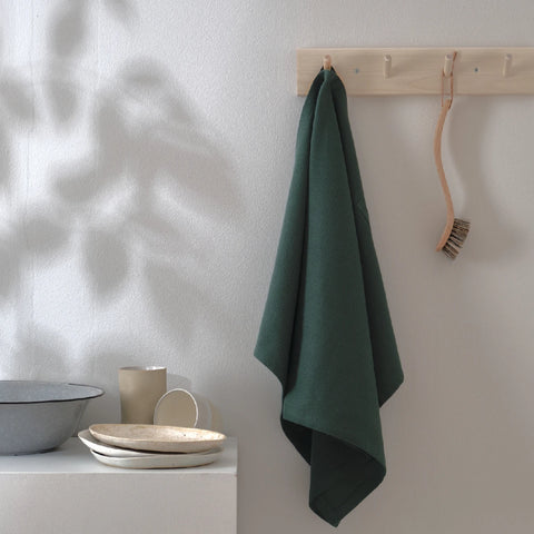 Kitchen towel dark green The organic company, Oliviers & Co