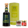Kød grill master kit med olivenolie, balsamico, piment d'espelette og kryddersalt fra Oliviers & Co