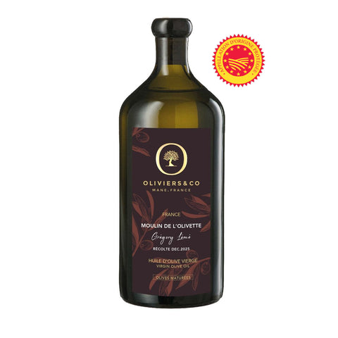 Fransk moden olivenolie Moulin de L'Olivette AOP Provence, 500ml, Oliviers & Co