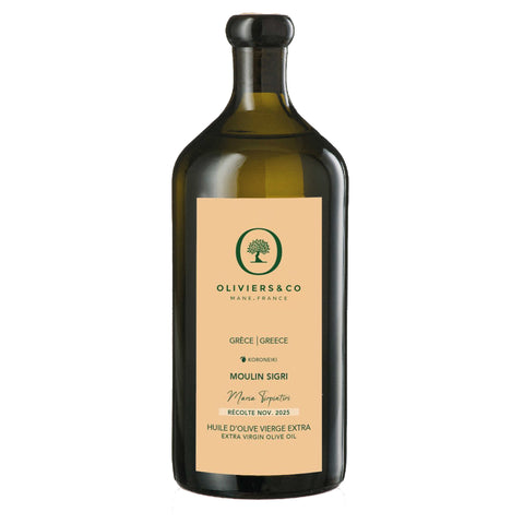 Moulin Sigri græsk ekstra jomfru olivenolie, 500ml, Oliviers & Co