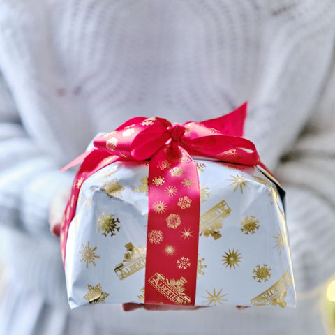 Panettone i gaveindpakning fra Oliviers & Co