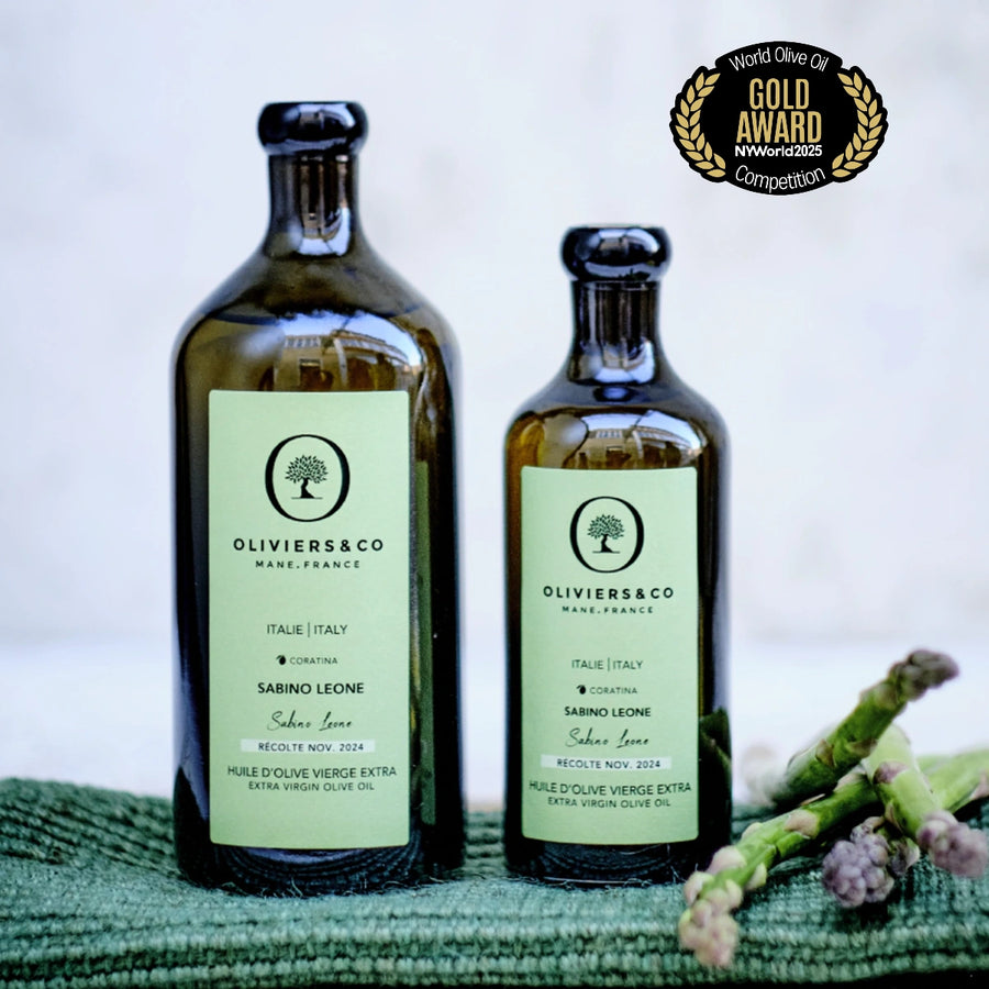 Guldvinder Sabino Leone italiensk ekstra jomfru olivenolie Oliviers & Co