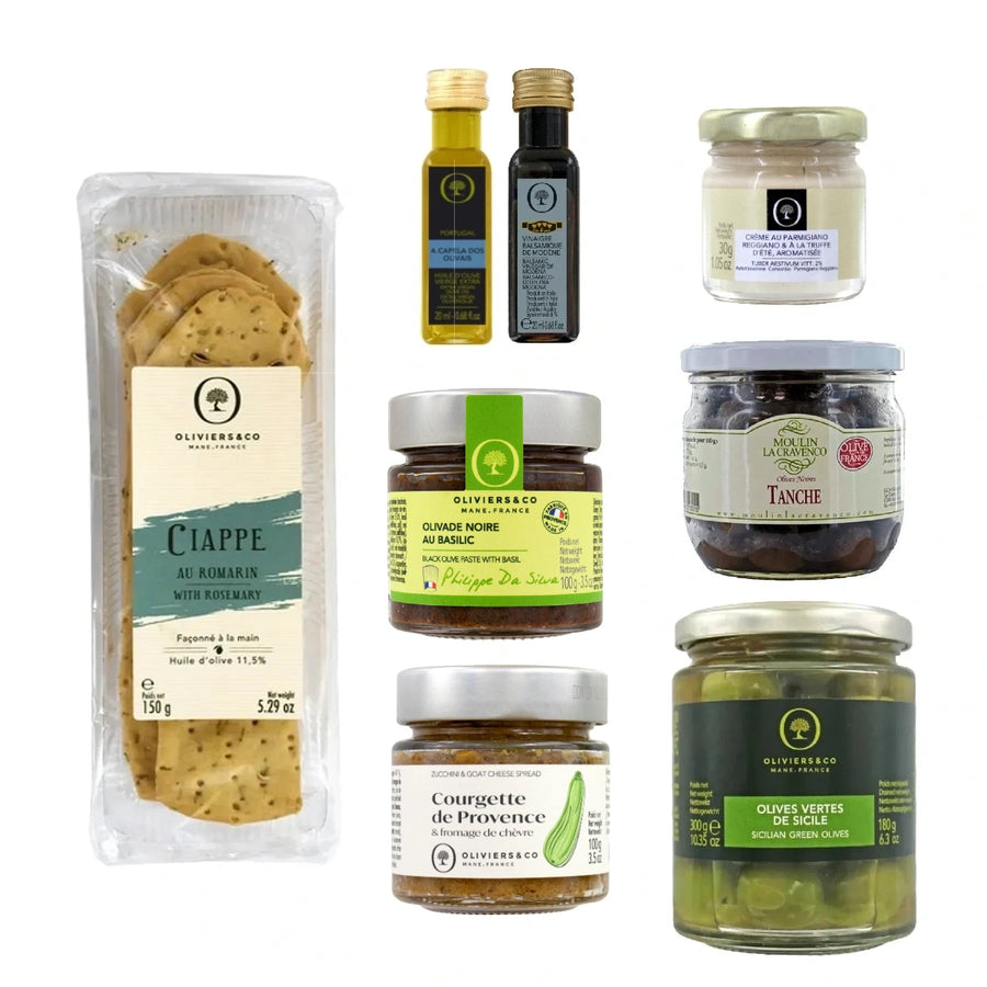 Tapas delikatesser den eksklusive lige til at servere, Oliviers & Co