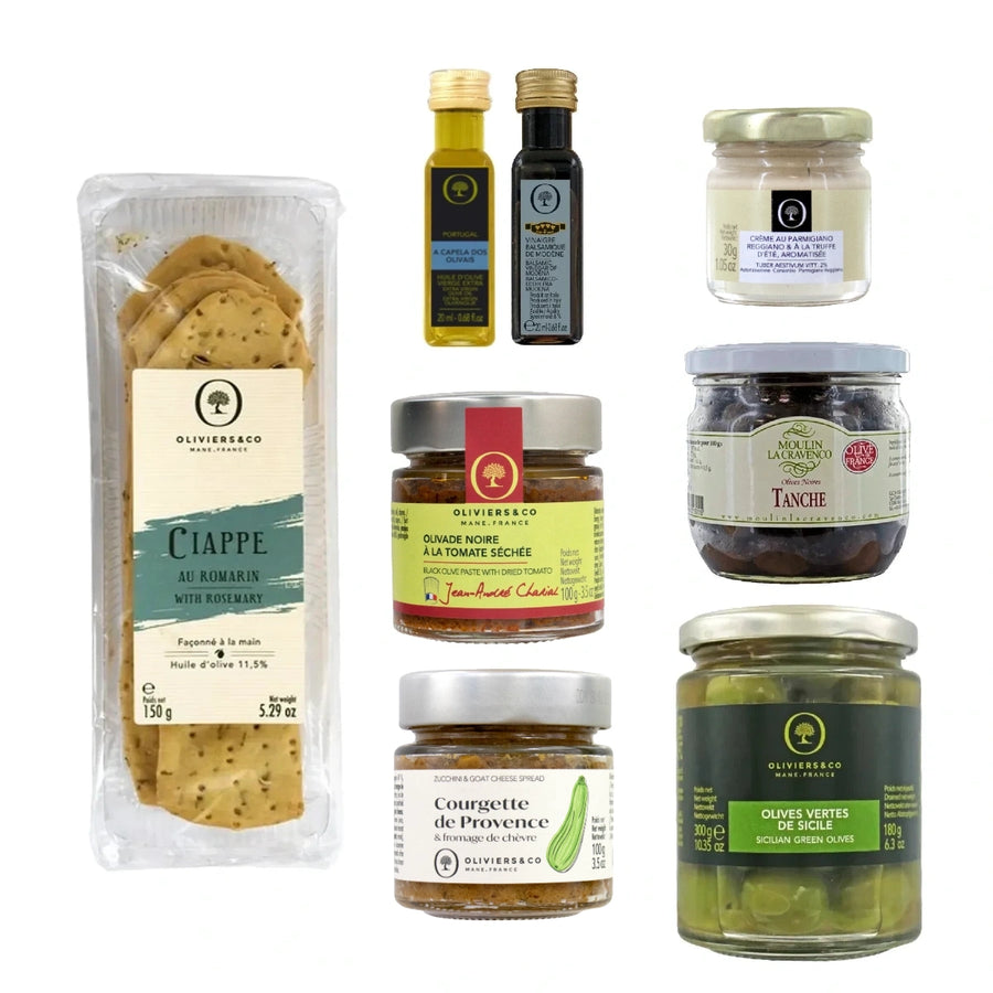 Tapas delikatesser den eksklusive lige til at servere, Oliviers & Co
